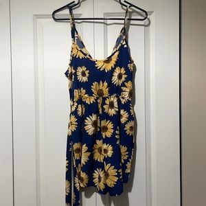 Romper with sunflowers, unknown brand (from boutique)